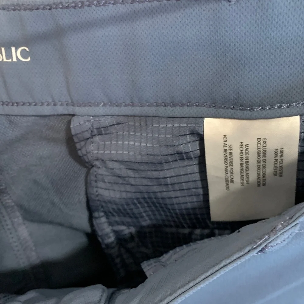Banana Republic‎ Men's Steel Blue Khakis